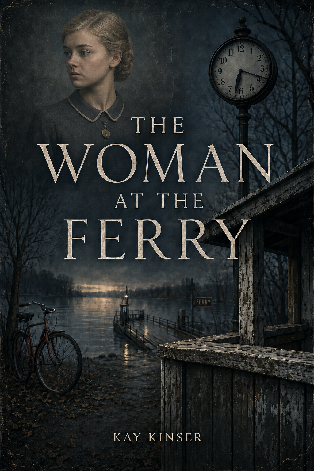 Cover of The Woman at the Ferry, a crime novel by Kay Kinser